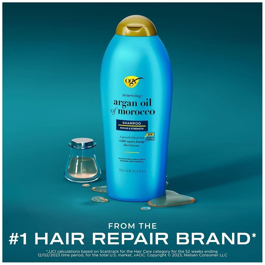 OGX Renewing + Argan Oil of Morocco Hydrating Hair Shampoo 3