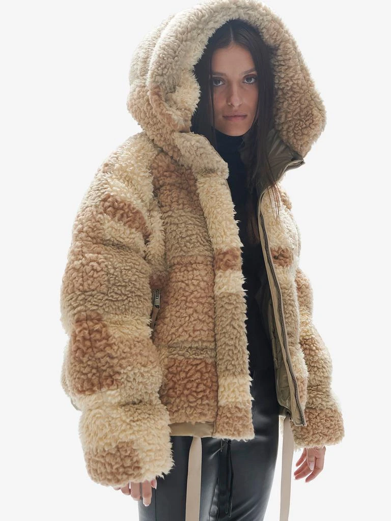Holden W Sherpa Down Puffer - Natural Mix 1