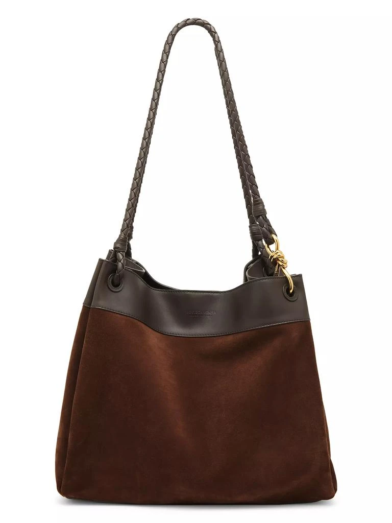 Bottega Veneta Maxi Parachute Leather & Suede Tote Bag 1