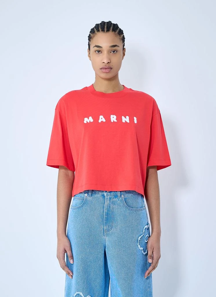Marni Logo Print T-shirt 1