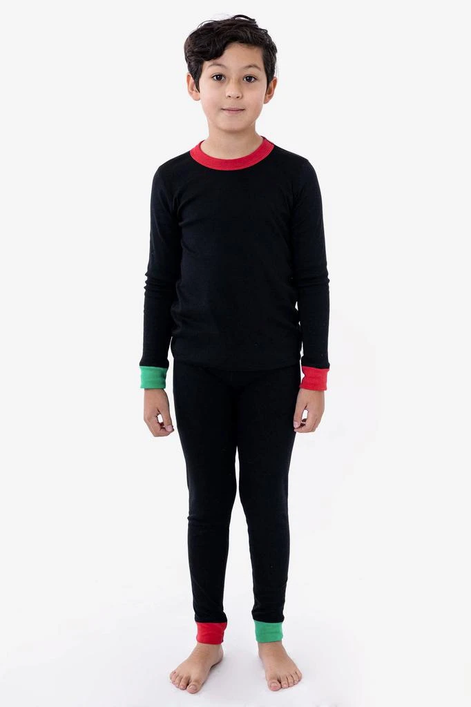 Los Angeles Apparel FFR104 - Kids 50/50 Rib Pant 1