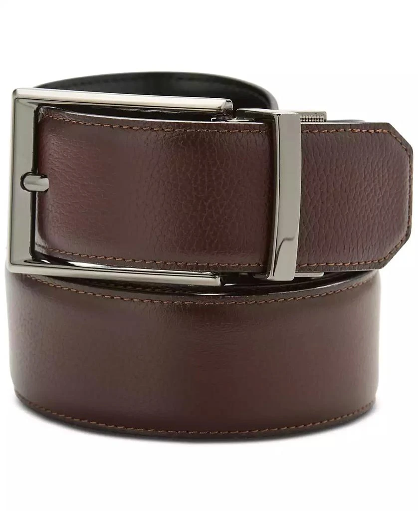 Perry Ellis Men's Double-Stitch Belt 1