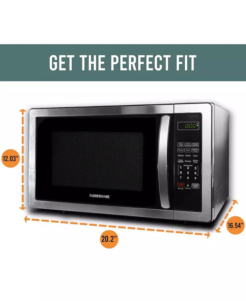 Farberware Classic 1000-Watt Microwave Oven 12