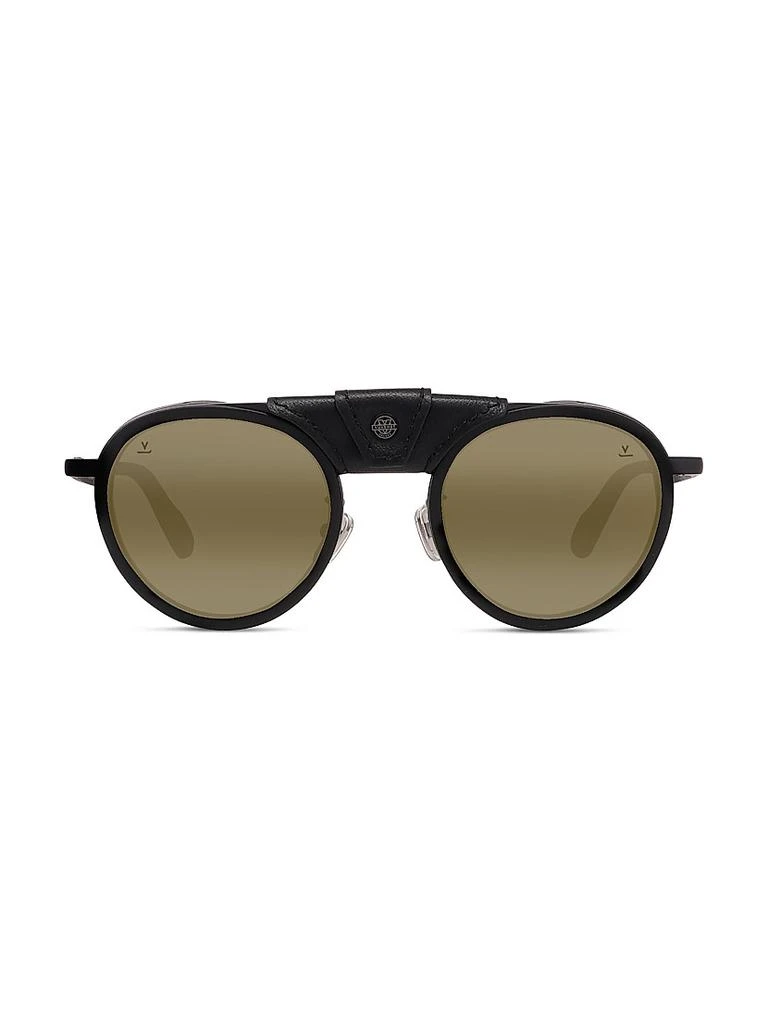 Vuarnet Glacier 01 52MM Round Sunglasses 2