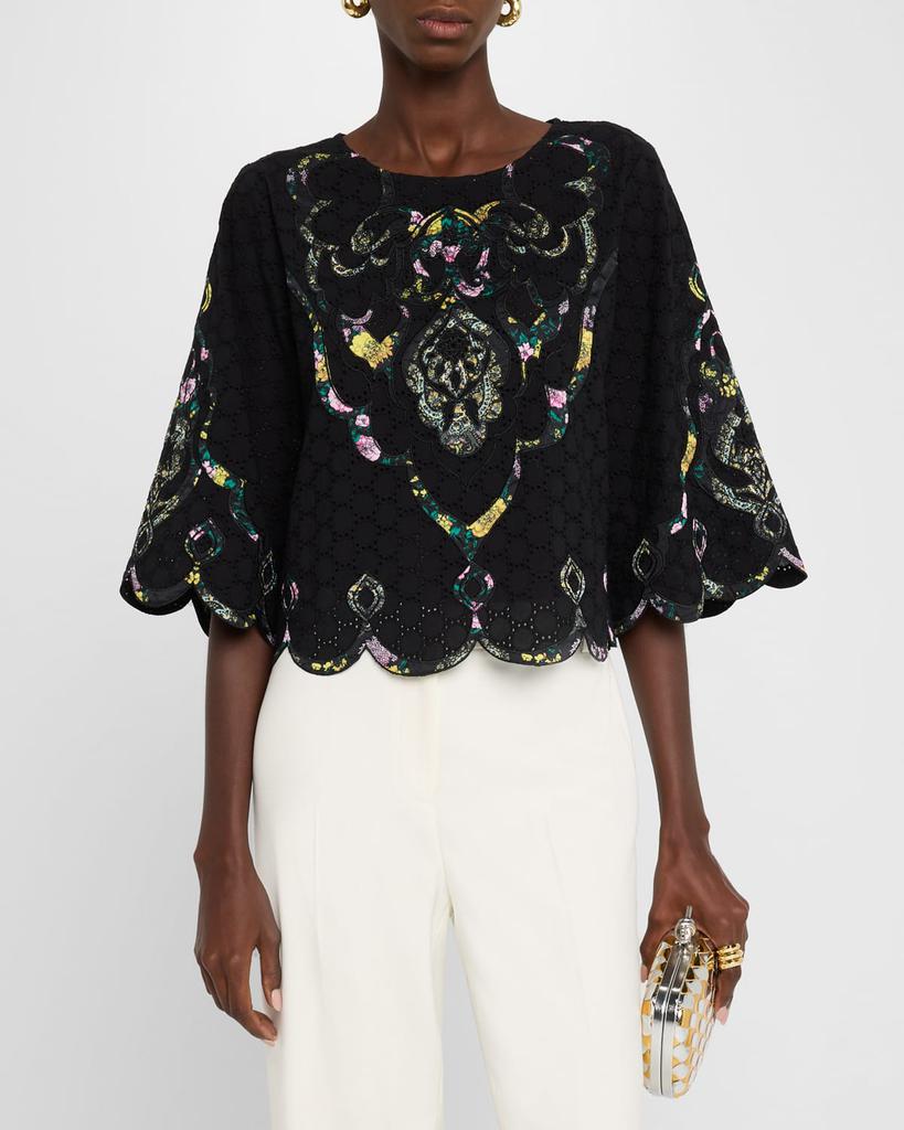 トップス RonHerman Mandala Embroidery Blouse RonHerman Mandala Embroidery Blouse