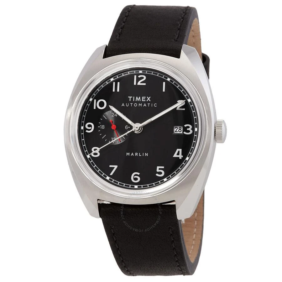 Timex Marlin Automatic Black Dial Men's Watch TW2V62100 1