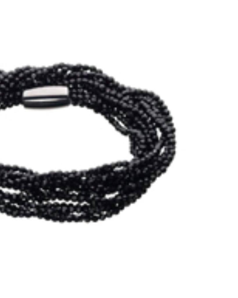 My Story My Story - Faceted Triple Wrap Bracelet