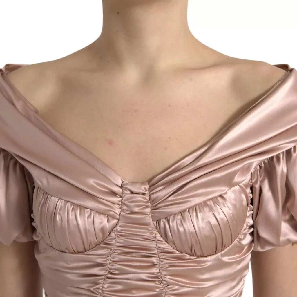 Dolce 
Gabbana Silk Stretch Sheath Mermaid Gown Women
s Dress (Pre-Owned) 2