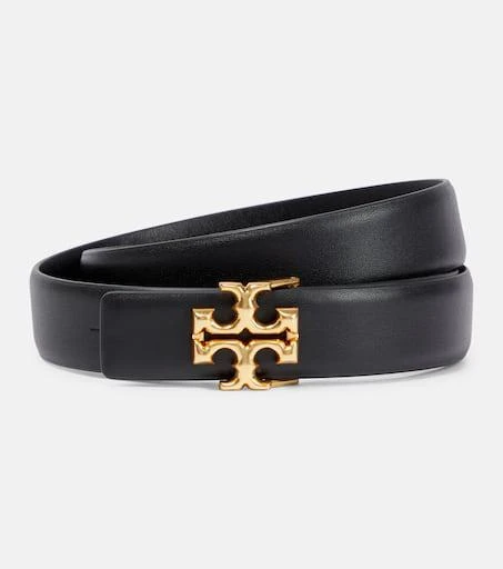 Tory Burch Eleanor logo leather belt 1
