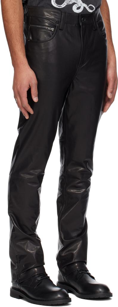 Stolen Girlfriends Club Black Drum Solo Leather Pants