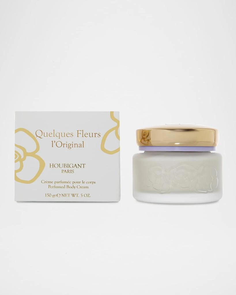 Houbigant Paris Quelques Fleurs L'Original Body Creme, 5 oz. 1