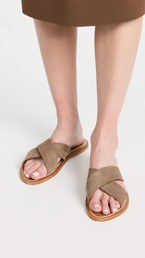 K. Jacques Temuco Cross Slide Sandals 2