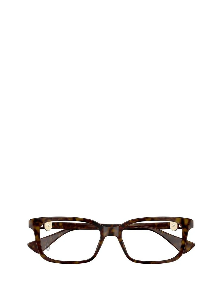 Cartier Cartier Rectangle Frame Glasses 1