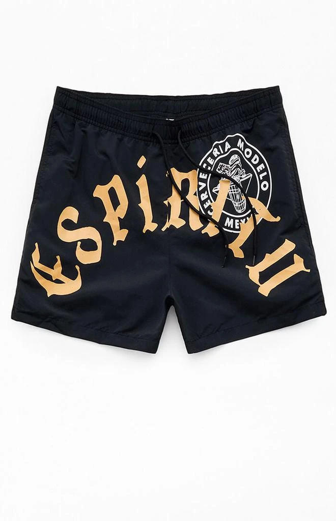 null Modelo Espiritu 4" Swim Trunks 1