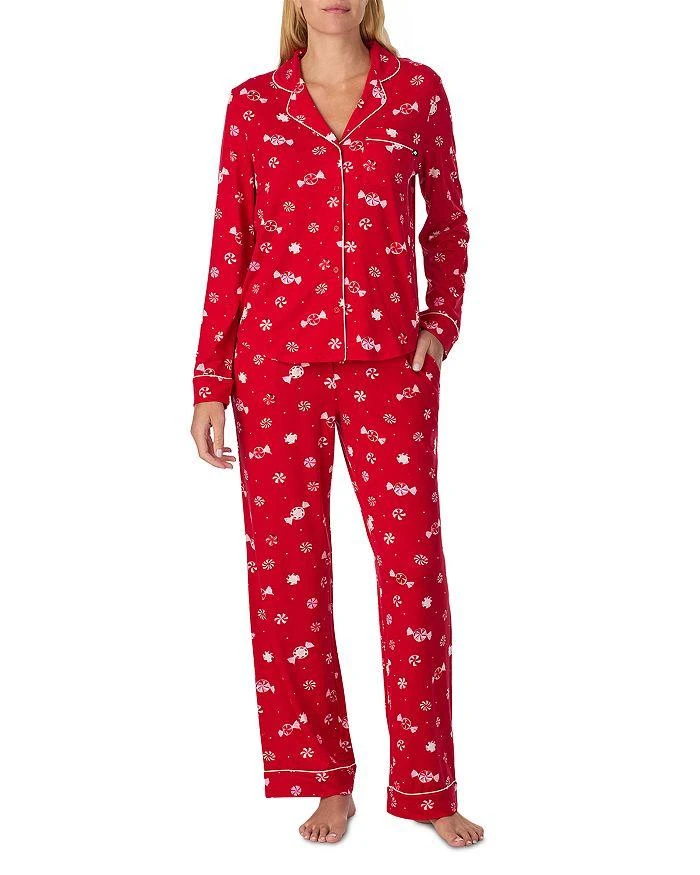 Kate Spade Printed Long Pajama Set