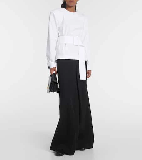 Tod's Belted cotton poplin shirt 2
