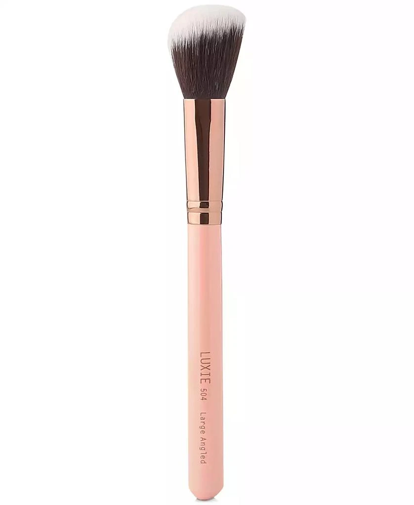 LUXIE 504 Rose Gold Large Angled Brush 1