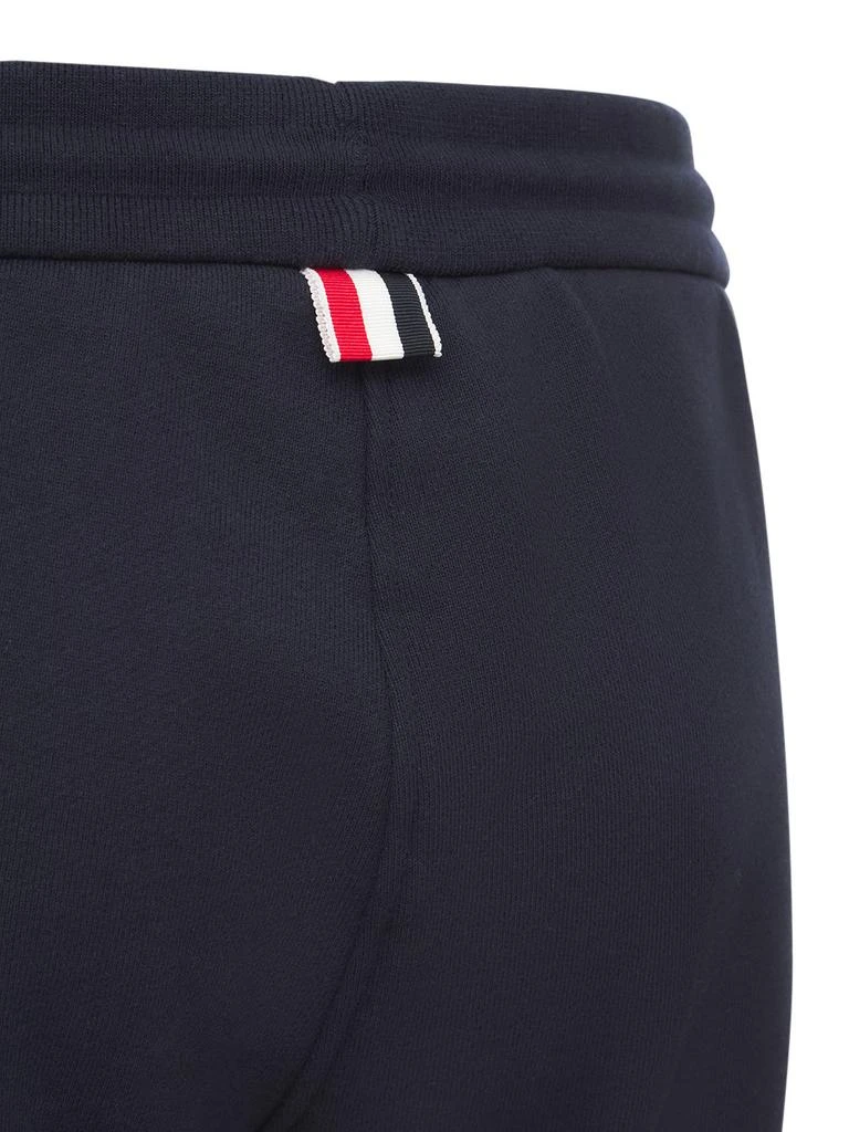 THOM BROWNE Intarsia Stripes Cotton Sweatpants 6