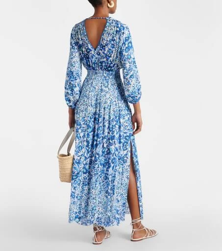 Poupette St Barth Anabelle floral maxi dress 3