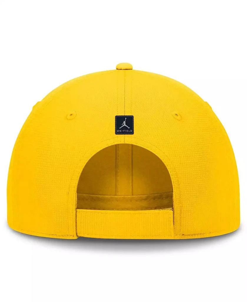 Jordan Men's Maize Michigan Wolverines Club Performance Adjustable Hat 4