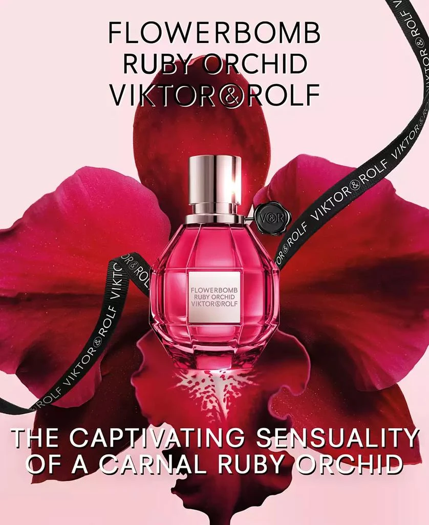 Viktor 
Rolf Flowerbomb Ruby Orchid Eau de Parfum, 3.4 oz. 5