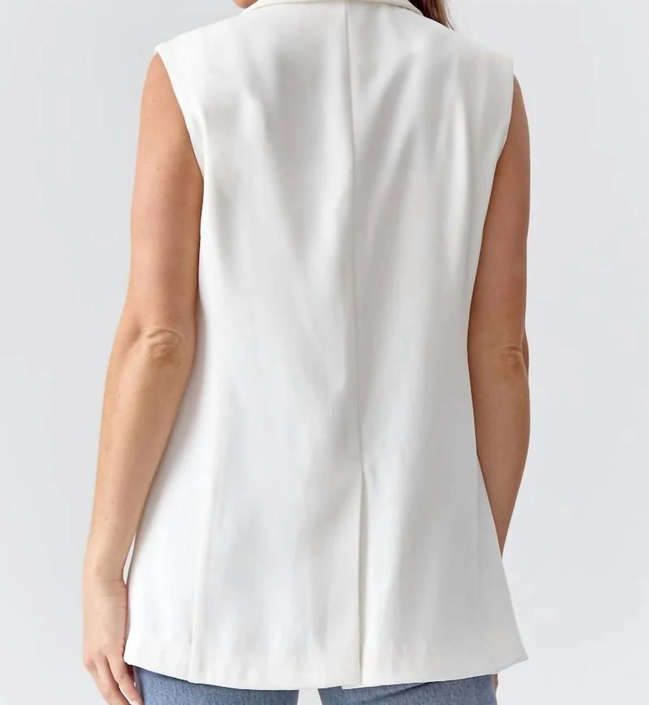 Greylin Greylin - Monse Sleeveless Blazer 2