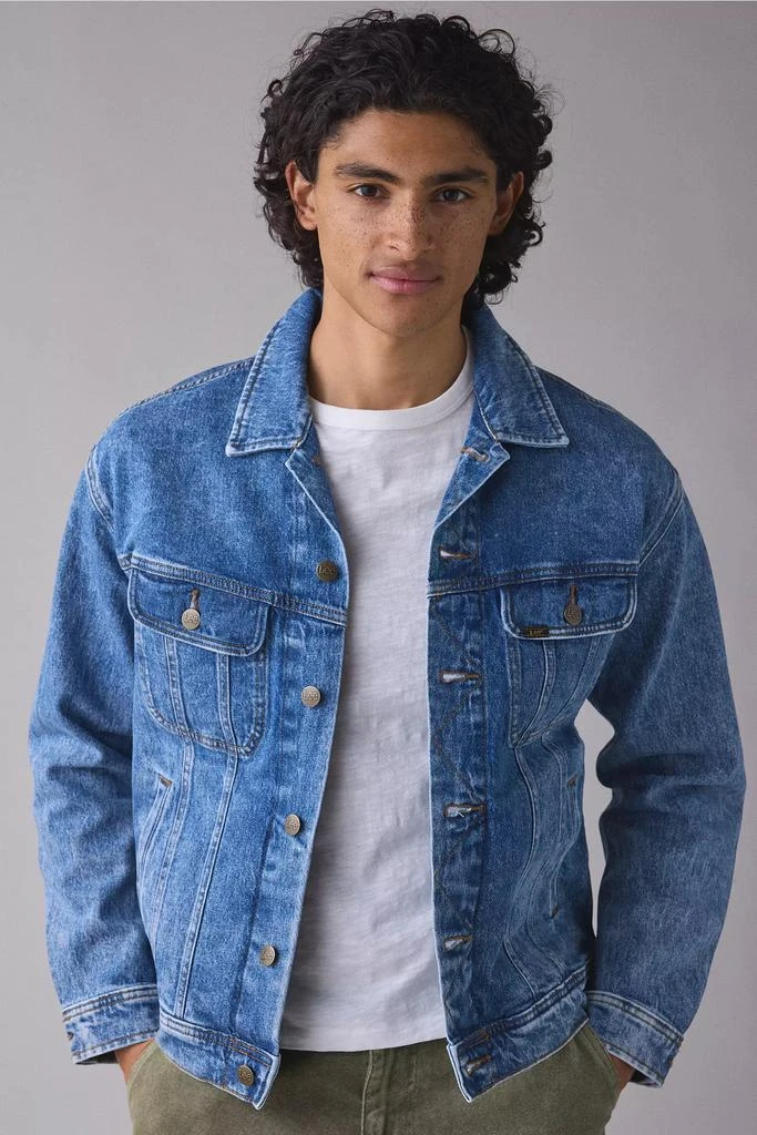 LEE Lee Essential Rider Relaxed Fit Denim Trucker Jacket