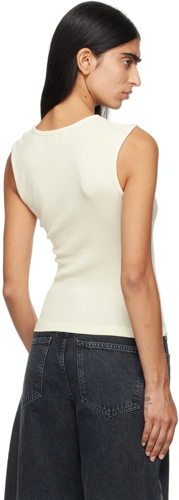 AGOLDE Off-White Binx Tank Top 3