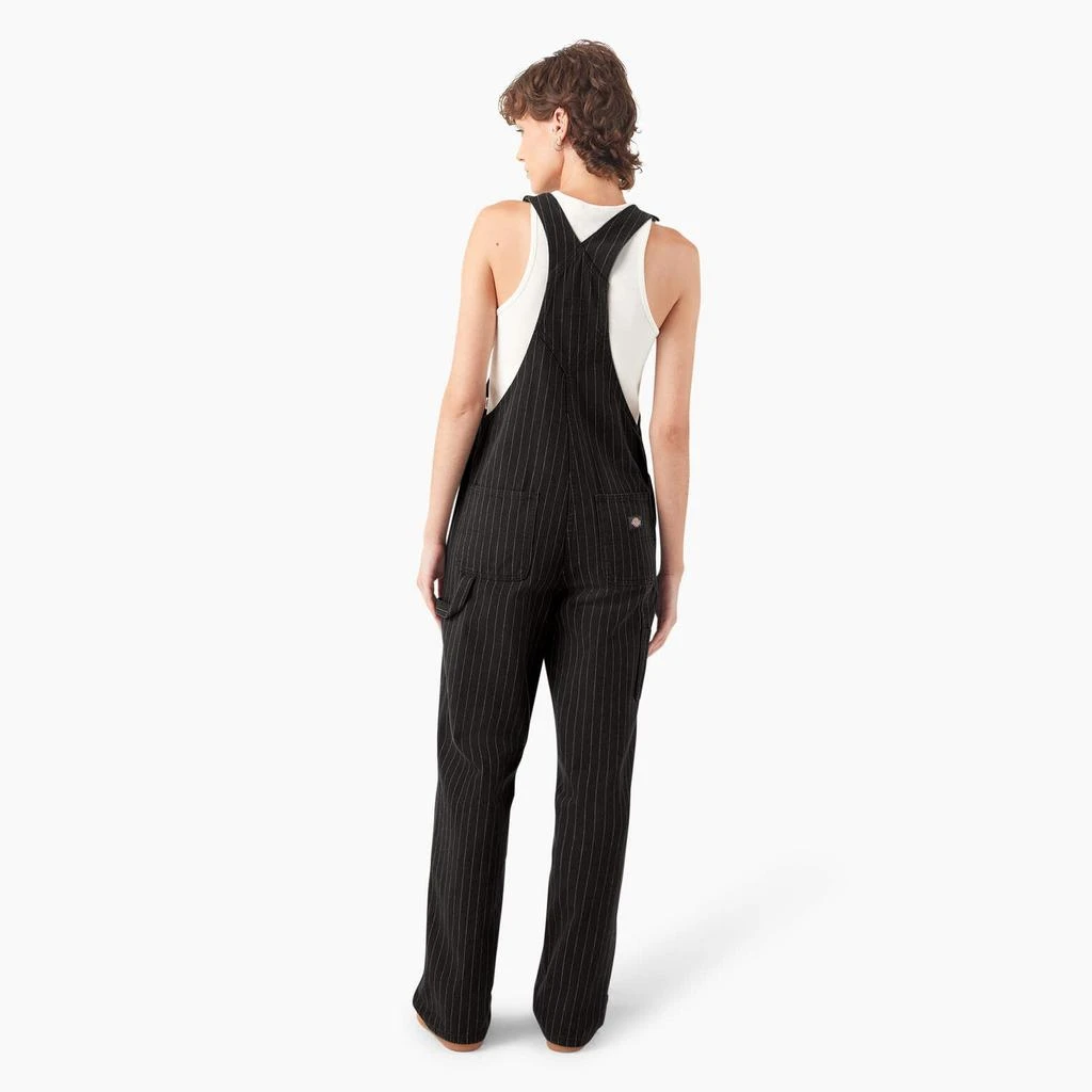 DICKIES Women’s Pinstripe Service Bib Overalls 2