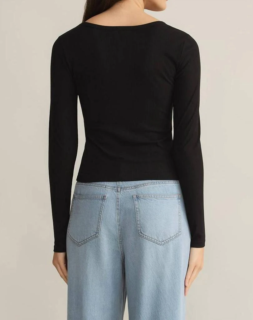Z Supply Z Supply - Infinity Fitted Long Sleeve Top 2