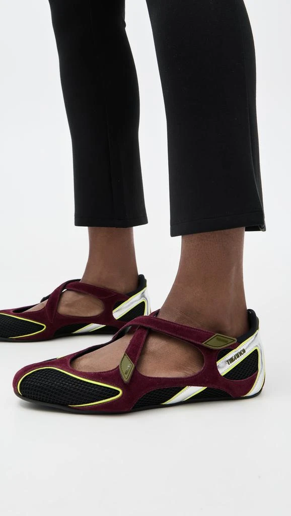 The Attico Nomad Ballerina Flats 2