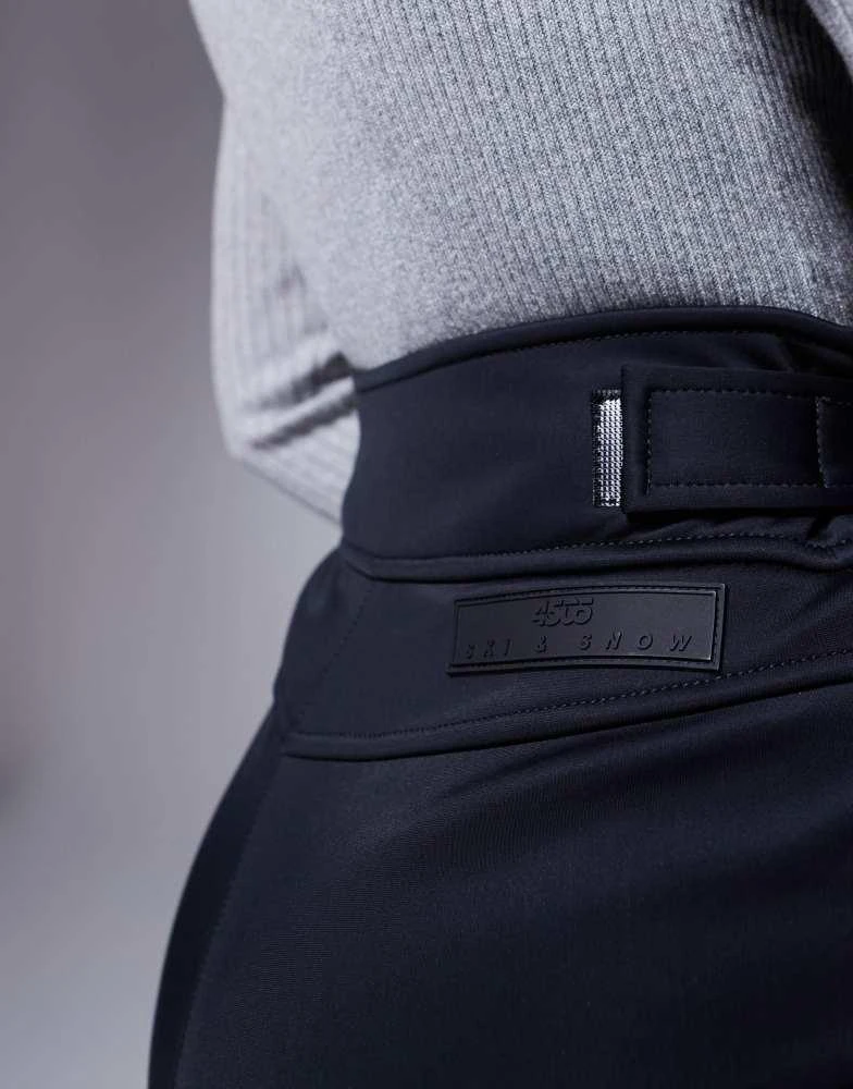 ASOS 4505 Ski soft shell water repellent skinny ski pants in black 4