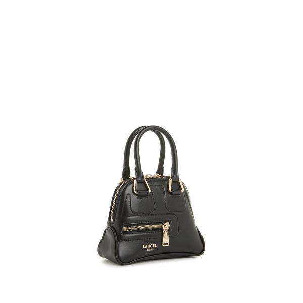 Lancel Bugatti mini leather handbag