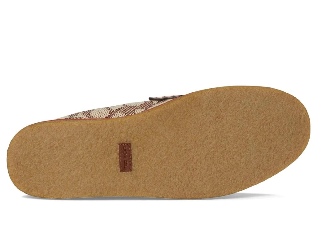 Coach Forest Signature Textile Jacquard Slipper 3