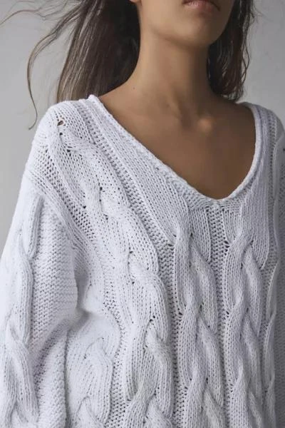 BDG BDG Skylar Oversized Cable Knit Sweater 2