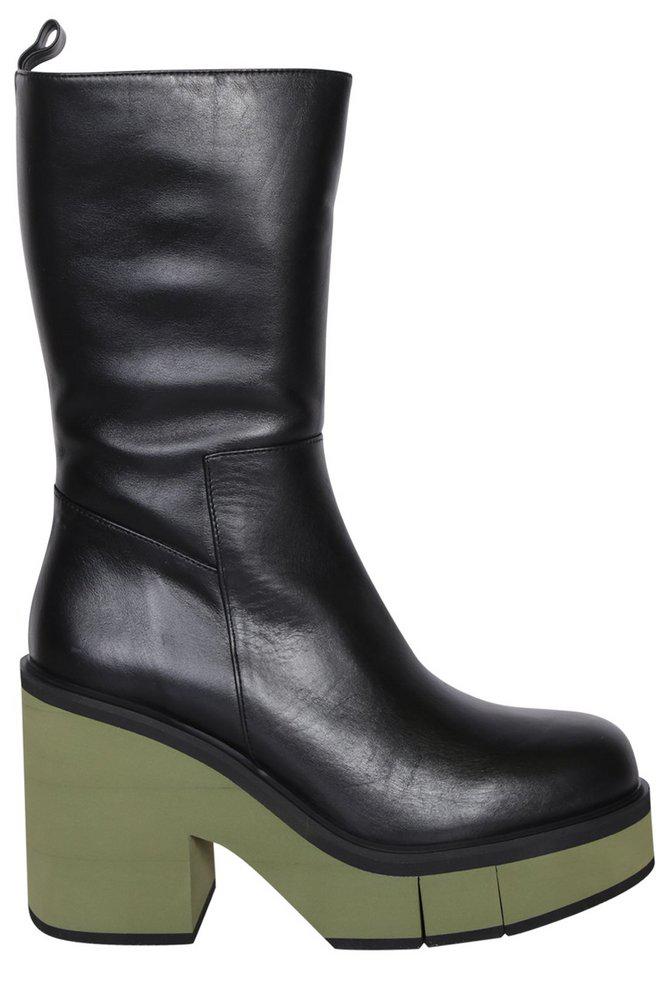 PALOMA BARCELÓ Paloma Barceló Brook Side Zipped Pump Boots