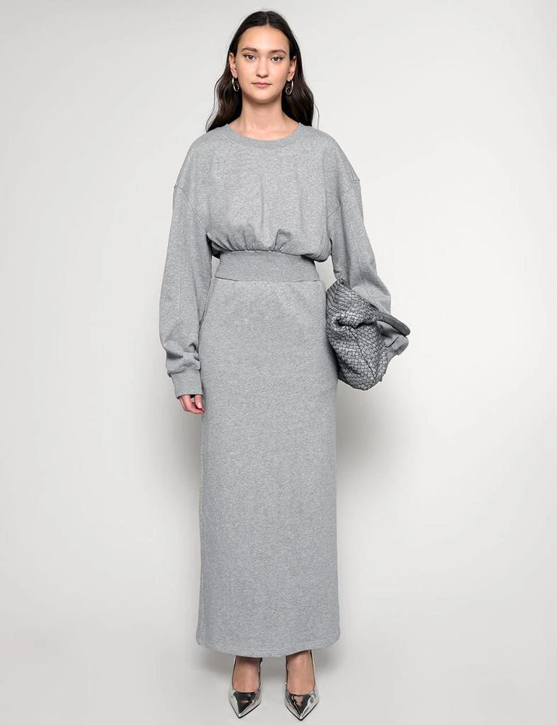 Pixie Market Sweatshirt Maxi Dress 1