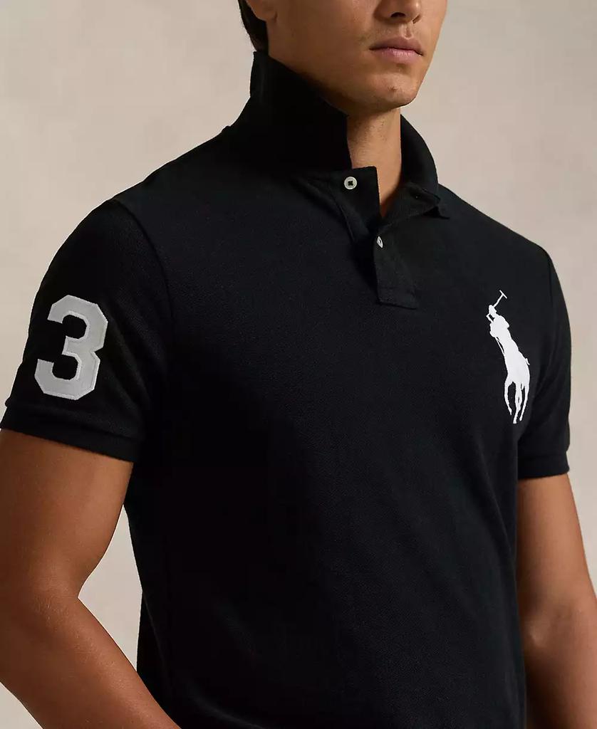 Ralph Lauren Men's Big Pony Custom Slim Fit Mesh Polo - Polo