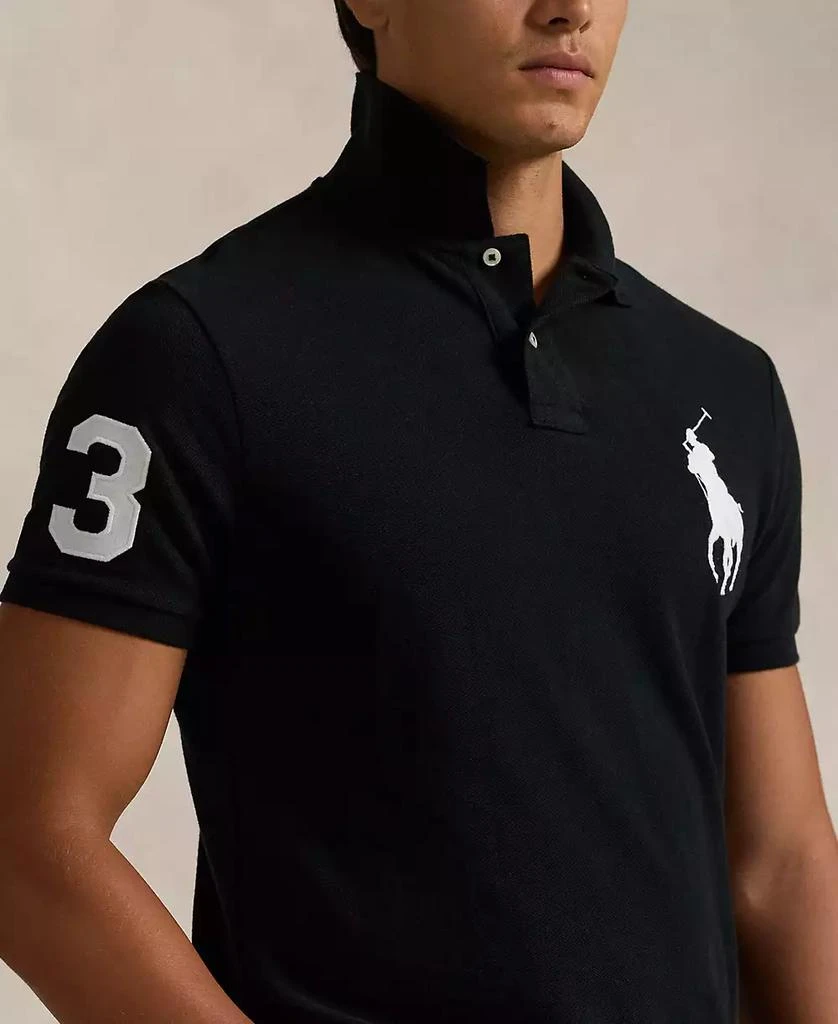 Polo Ralph Lauren Men's  Big Pony Custom Slim Fit Mesh Polo 3