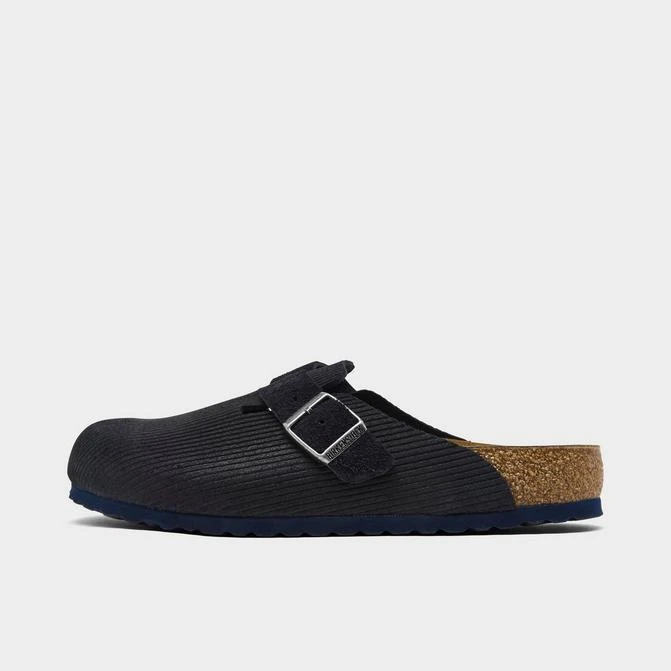 Birkenstock Men's Birkenstock Boston Corduroy Suede Embossed Clogs 1