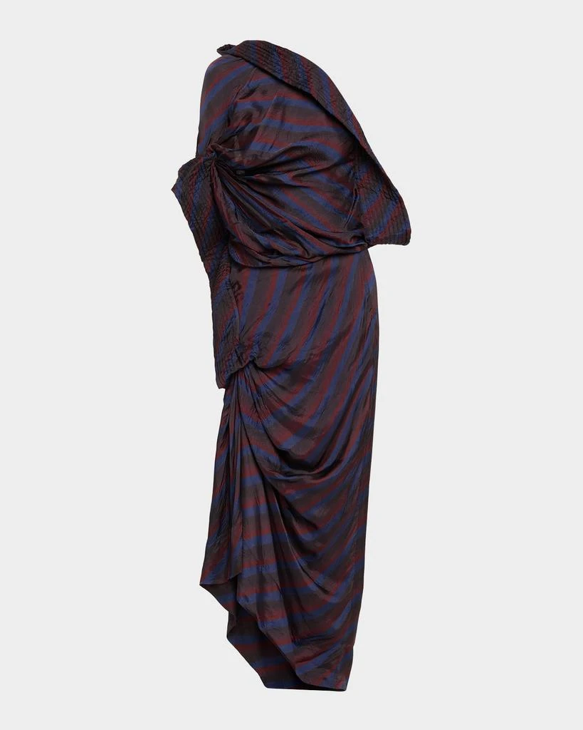 fluid jersey dress Asymmetric Fluid Jersey Dress main image 1