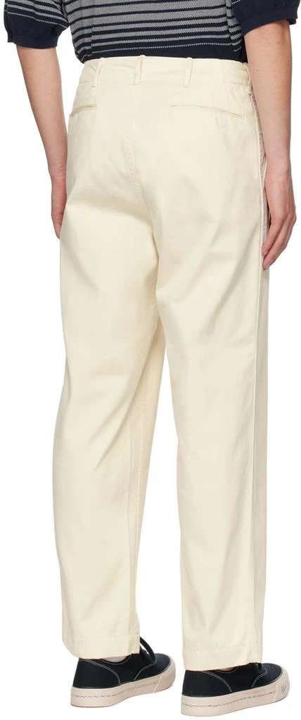 Nanamica Off-White Wide Trousers 3
