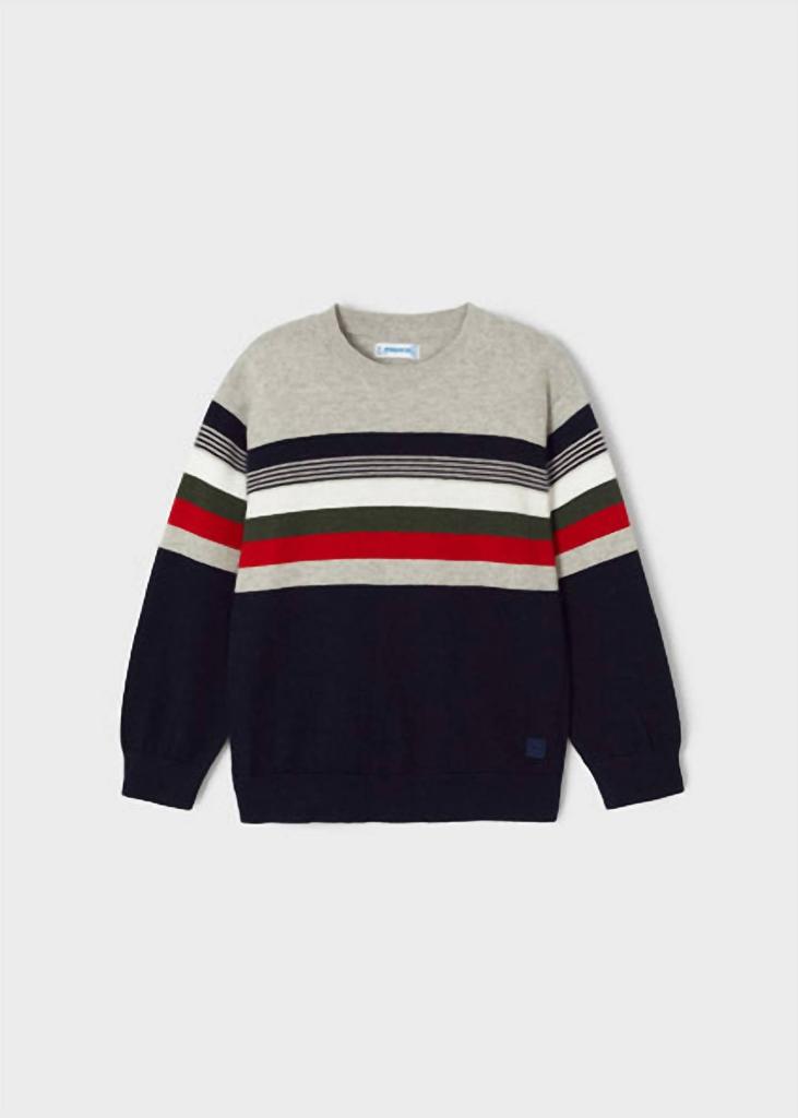 Mayoral Boy's Striped Knit Sweater