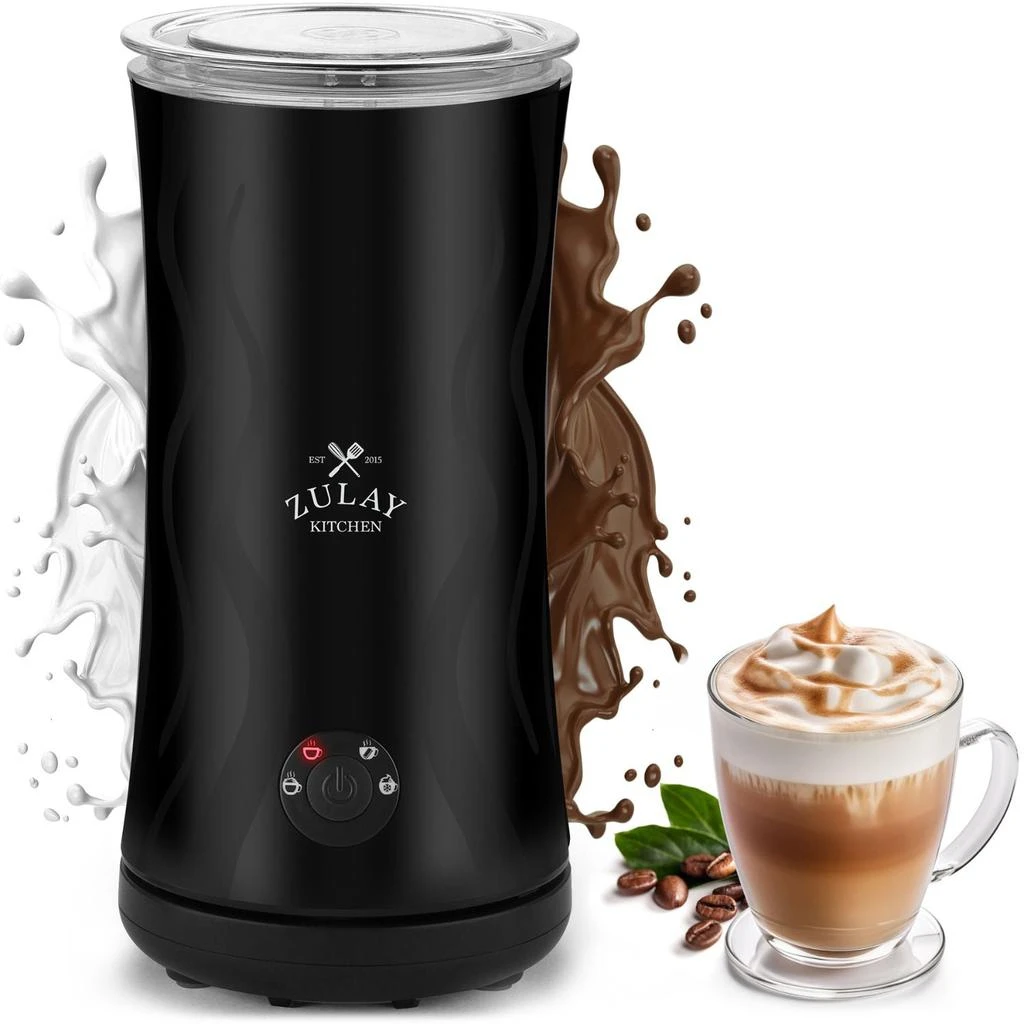 Zulay Kitchen Powerful 4-in-1 Electric Milk Frother and Steamer 7