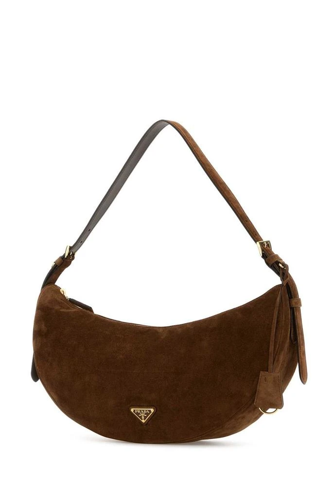 Prada Prada Triangle-Logo Demi-Lune Shoulder Bag 3