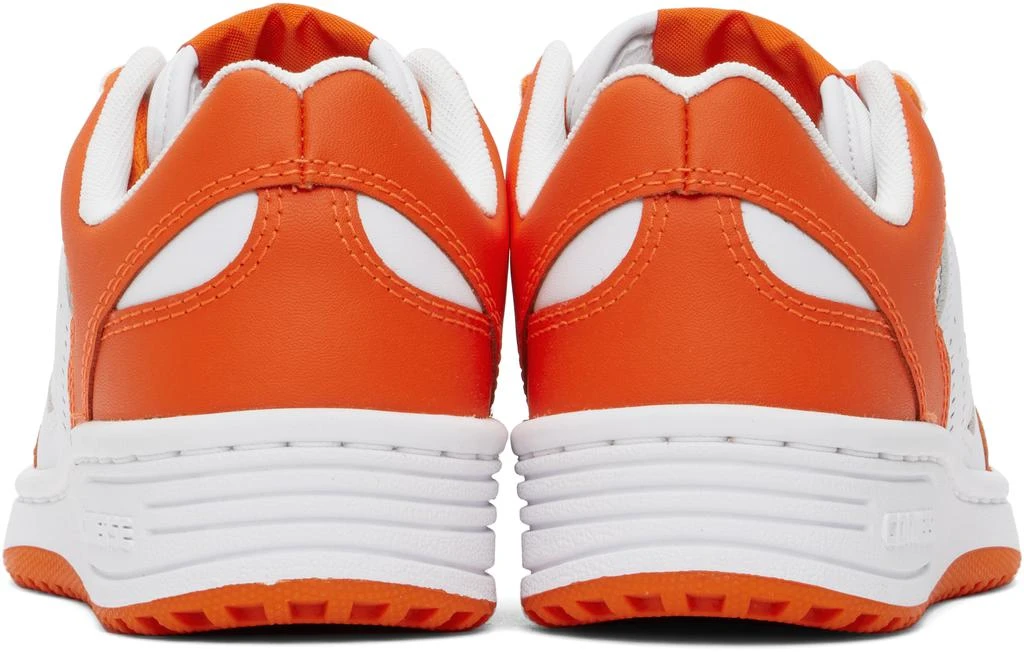 Converse Orange & White Weapon Low Top Sneakers 2