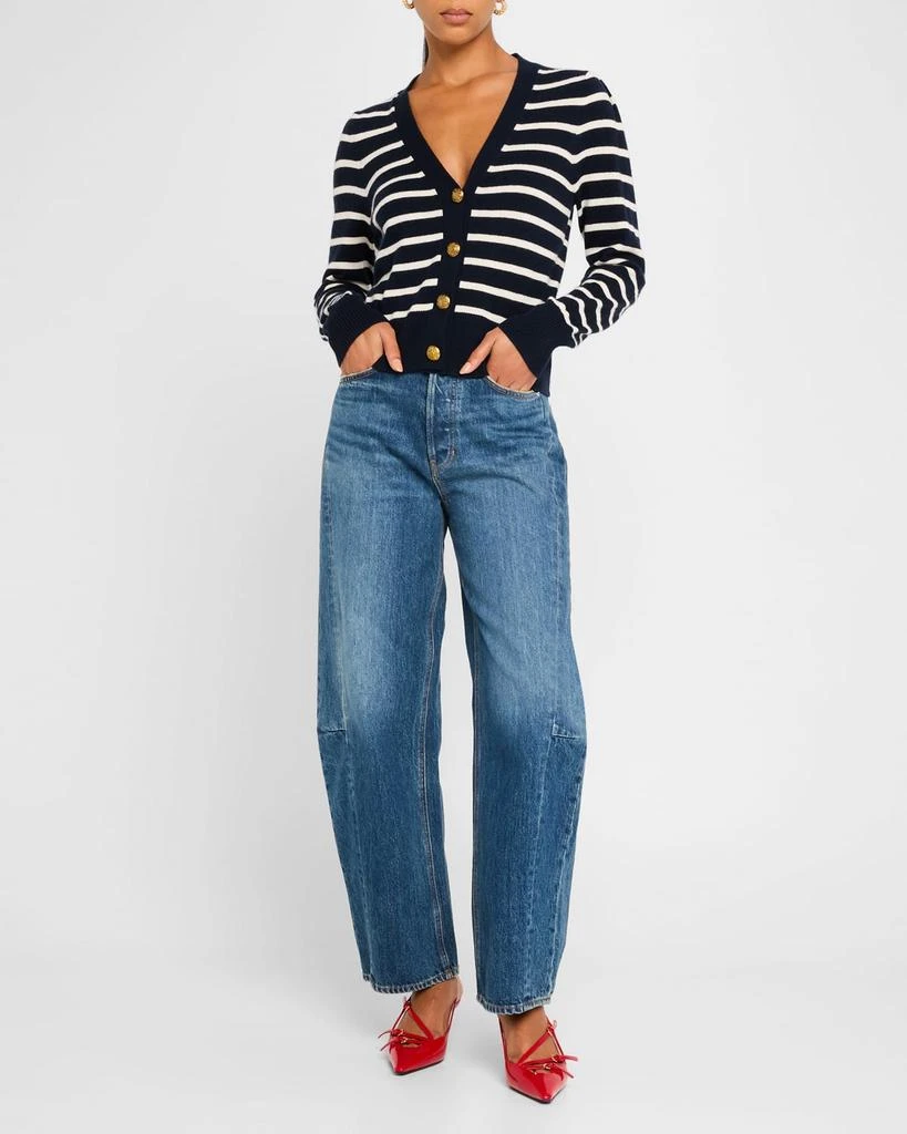 VERONICA BEARD Ryder High-Rise Barrel Jeans 3