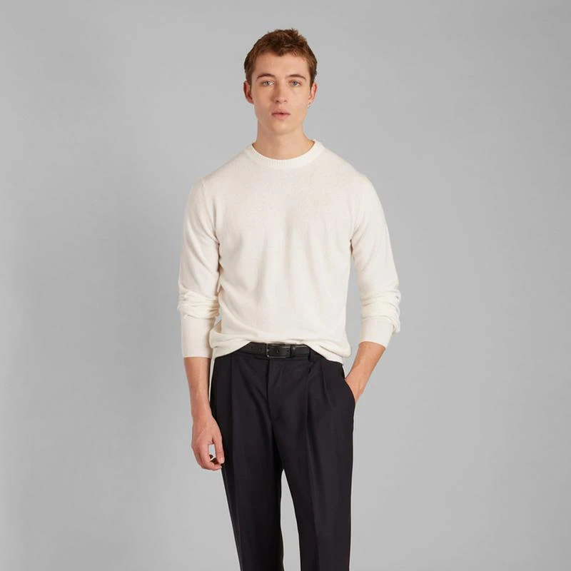 L'Exception Paris Cashmere > Merino Blend Jumper White L'EXCEPTION PARIS 3