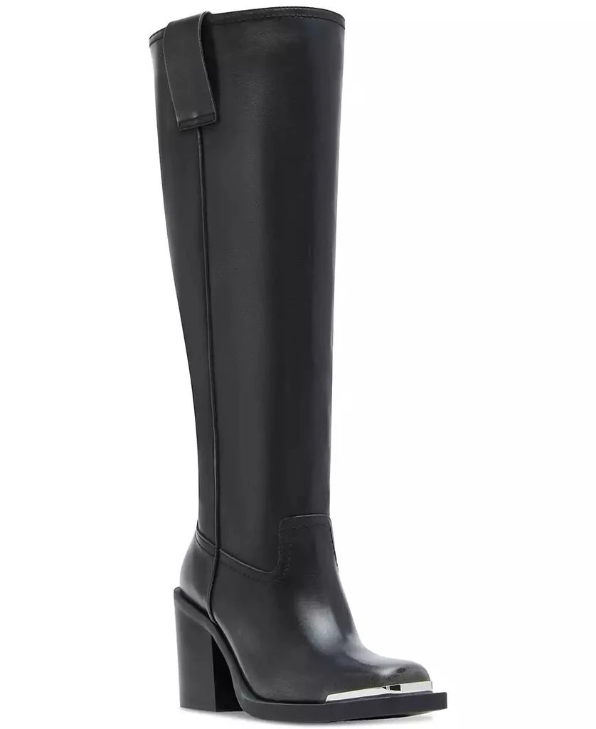 Madden Girl Dollee Pull-On Embellished Moto Boots 1