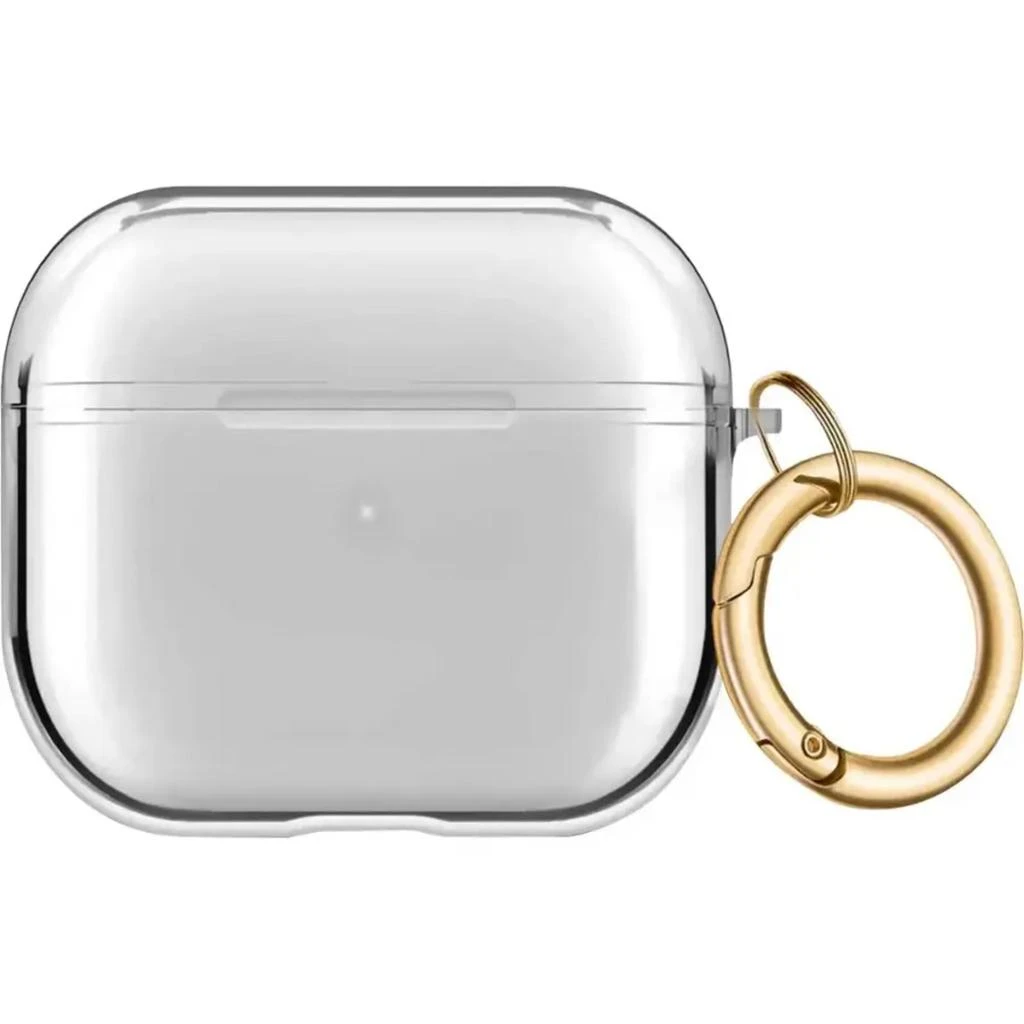 SAHARA - Hybrid Flex Series Case for Apple AirPods 3 (3rd Generation) - Transparent Black